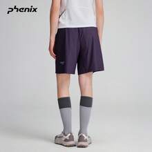Phenix 戶外運動短褲 中性款 2026SS 新品輕量防潑水休閒長褲 - 暗夜紫 - 查看 5