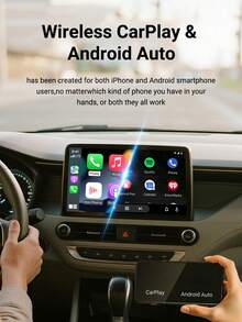 XUDA 2026 Smart Box Mobil Nirkabel 2-in-1 Baru, Adaptor Mini CarPlay & Android Auto, Konverter CarPlay, Koneksi Otomatis Cepat, Tanpa Penundaan, Smart Box Ringkas & Elegan, Dari Kabel ke Nirkabel, Modis & Portabel, Dengan Port USB/USB-C - A - View 3