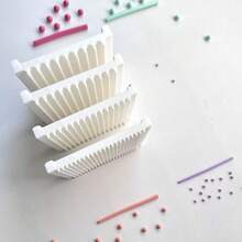 Polymer Clay Shaping Tools, Can Make Spherical And Strip-Shaped Polymer Clay, DIY Earrings, Ear Ornaments, Pendants, Hair Clips, Jewelry Tool Set, Round And Long Strip Molds, Multiple Sizes, Polymer Clay, Ceramic Creative Handmade Molds - White - View 6