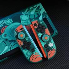 IINE Dockable Color Strike Protective Case Compatible With Switch 2 (2025), Hard PC Shell Cover, With Joystick Caps, Atomic Green, Lightweight Full Protection With Precise Cutouts - View 9