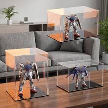 20/30/40cm Acrylic Display Case Dustproof Box Perspex Clear Collectibles Model - 30 X 15 X 15 cm - View 6