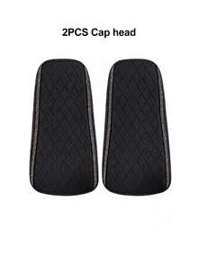 6/2pcs Universal Car Seat Covers, Pink Premium Faux Leather Seat Cushions With Crown Logo And Shiny Rhinestone Trim, Non-Slip Bottom, Breathable And Wear-Resistant, Car Seat Pads - Type a - View 14