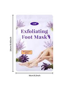 Moisturizing Hand Masks & Exfoliating Foot Mask Socks | For Dry Cracked Hands & Dry Cracked Feet | Formulated With Plant Extracts, Lightweight, Fast-Absorbing Formula | Self Care Gifts For Women - View 12