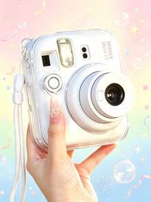 Mini 12/13 Transparent Protective Case, Fashionable Outdoor Gear, Durable Scratch-Resistant Shockproof, With Photo Storage Function - View 3