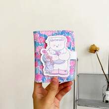 Nuevas Carteras Bonitas de Oso para Mujer, Pequeñas con Cierre, Porta Tarjetas de Crédito para Niñas, Monedero de Cuero PU, Cartera Corta para Mujer, Novedad 2024 3KSP - estilo B - Ver 3