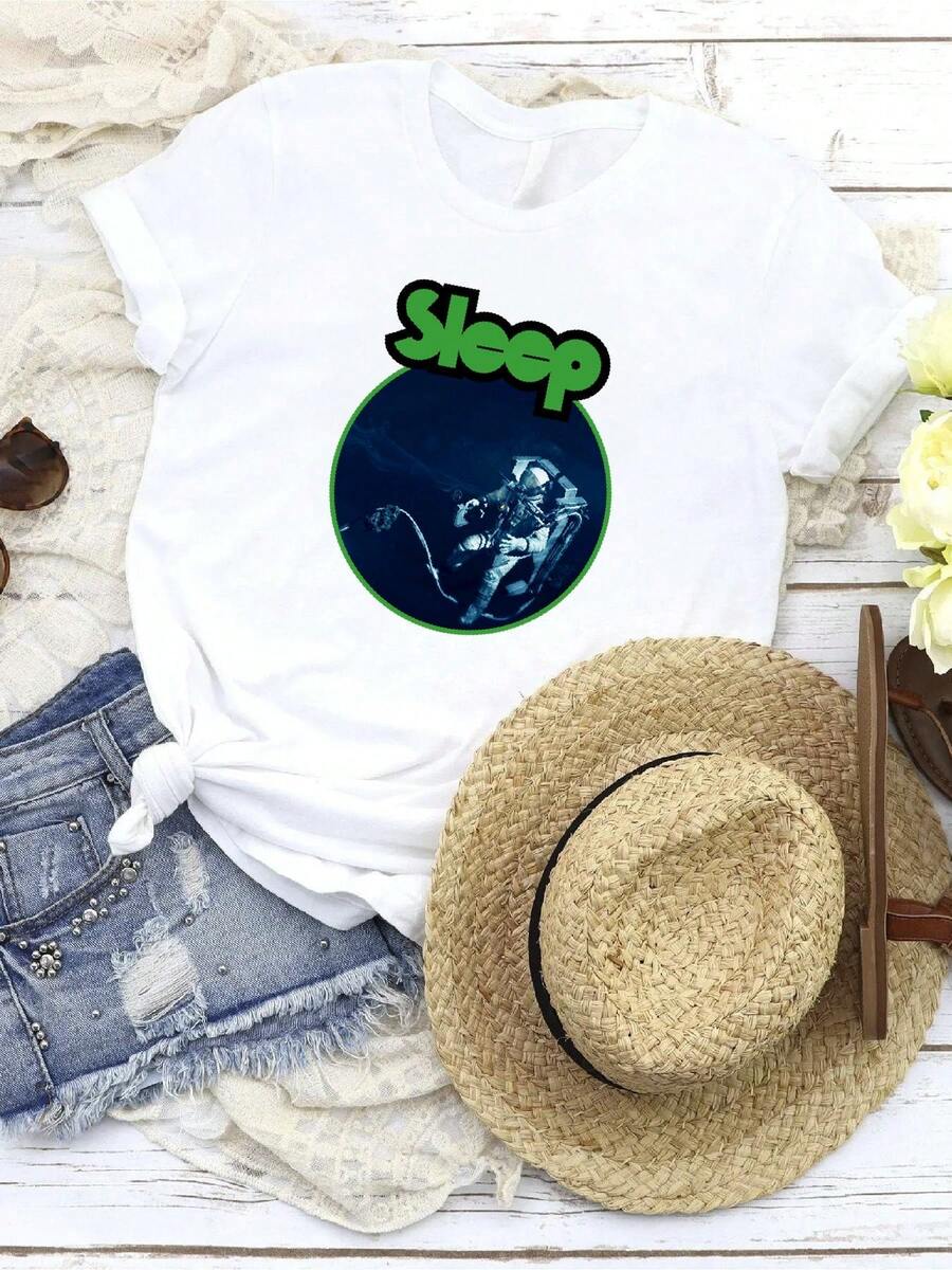 Women T-Shirts - 白色 - 查看 1