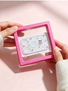 Cute 3D Cherry Shiny Lens Protector Film, Compatible With IPhone 17 Pro 17 Pro Max 18 Pro 18 Pro Max, 9H Tempered Glass, With Hot Pink Gift Box, 1 Set, Rhinestone Decor - Pink - View 8