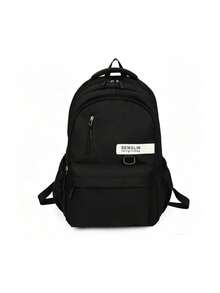 2026 Summer New Korean Style Minimalist Solid Color Daily Commute Back To School Lightweight Large Capacity Nylon Backpack - Multicolor - View 11