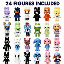 Set 24 Figur Aksi Rumah Sakit Hewan, Mainan Koleksi Karakter Terinspirasi Game Ratthew, Cocok untuk Bermain Peran, Pajangan, dan Keseruan Kreatif, Hadiah Ulang Tahun, Natal, dan Liburan untuk Penggemar Berusia 6 Tahun ke Atas - MultiWarna - View 5
