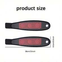 This Self-Heating Wrist Guard Features A Friction-Generated Heat Red Dot Design, Suitable For Wrist Protection In Home, Sports, And Office Settings - Black - View 4