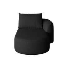 Y168-R-SLEEPER-BLACK Right-Sleeper Black - Black - View 6