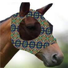 New Printed Horse Mask, Comfortable Horse Mask With Ears, UV Protection And Sun Protection, Soft And Lightweight, Breathable, Mosquito And Fly Proof - Decorative - View 9