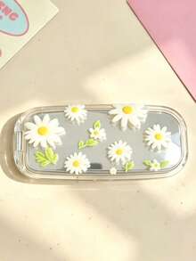 Simple Ins Minimalist Freshness Mirror Mobile Phone Stand Back Cover Transparent New Year Laughing Mirror Heart Sticker Style TV-Tracking Mobile Phone Desktop Cartoon Animal Foldable Small-Scale Limited-Release Phone Case Hanger Item Mobile Phone Accessory Mobile Phone Hanger Cord - Multicolor - View 6