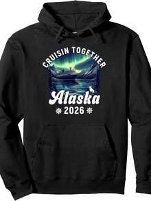 Cruisin Together Alaska 2026 Friend Family Alaska Cruise Pullover Hoodie - 款式 - 查看 1