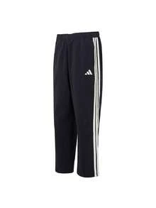 Adidas Men's Sports Long Pants Casual Pants ST 3ST WV PNT Daily Commute Sports Pants KR2531 - Black/white - View 6