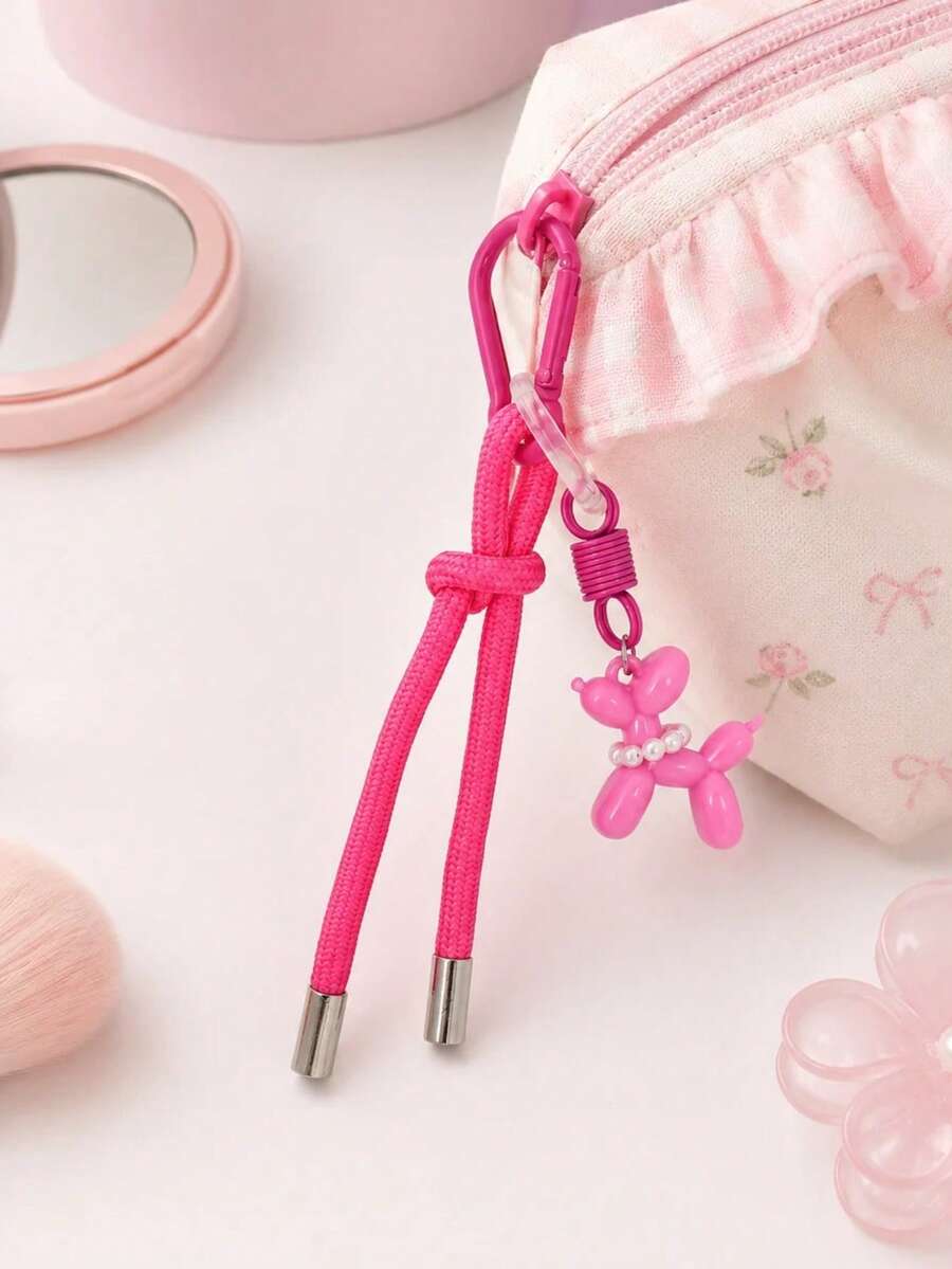 Kawaii Bubble Dog Lanyard Keychain Resin Pendant Charm For Bag Purse Phone Strap Cute Gift For Best Friend - Multicolor - View 1