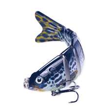 HENGJIA 1PC 10cm18g Wobblers 6 Segments Pike Sinking Fishing Lures Artificial Multi Jointed Sections Artificial Hard Bait Trolling Pike Carp Fishing Tools - Multicolor - View 16