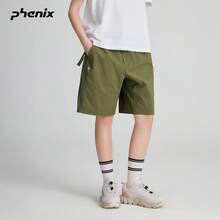 Phenix Phoenix 戶外運動短褲 中性款 2026SS 新款輕量防潑水休閒褲 - 苔蘚綠 - 查看 3