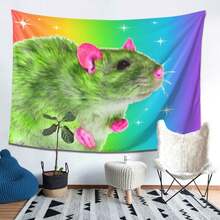 1-Piece Minimalist Design Tapestry – Aesthetic Style – Bedroom Decor – Suitable For Various Holidays – Perfect Gift – Wall Decor For Living Room, Bedroom, Office, Or Home - Multicolor - View 2