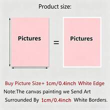 1pc No Frame Mother's Gift, Minimalist Fox Tail Poster, Mother's Poster, Mother's Day Gift - Multicolor - View 7
