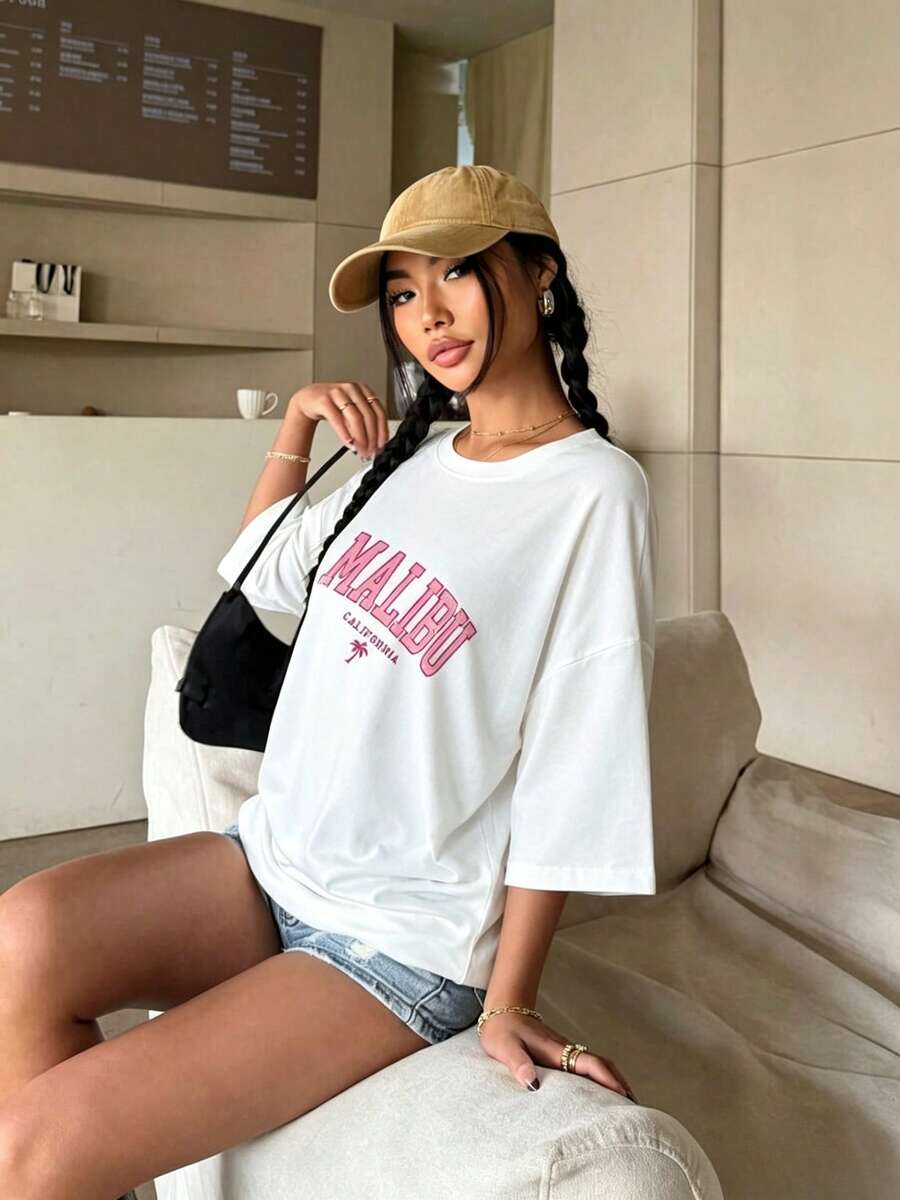 Women T-Shirts - 白色 - 查看 1