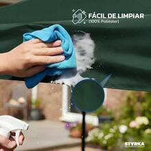 Carpa Toldo Plegable 3x3   -Impermeable Y Reforzado - Verde - Ver 7