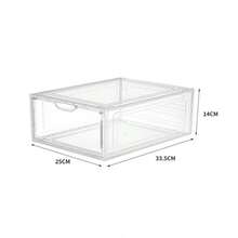 Shoe Box, Magnetic Adsorption Door, Transparent Panel, Six-Sided Hard Shell, Suitable For Children's Shoes, Low-Top Shoes, 33.5x25x14cm, Stackable Transparent Shoe Box, Display Storage Box, Plastic Transparent Drawer-Style Shoe Box, Shoe Cabinet, Standalone Placement, Suitable For Office And Home Display And Storage, Shoe Box, Transparent, Black - View 13