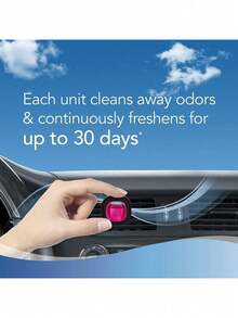 1 Bottle Portable Car Aromatherapy Essential Oil, Car Essential, Keep Car Air Fresh, Aromatherapy, Purify Air, Long-Lasting Fragrance, Suitable For All Seasons, 4 Scents: Orange, Peach, Jasmine, Sea Salt, Lavender - Various Fragrances - View 8