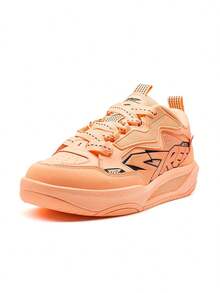 XTEP Qilang CTR | New Vintage Breathable Men's Casual Skate Shoes - Tangerine - View 1