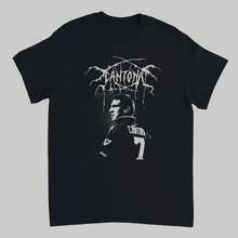 ERIC CANTONA Black Metal T-Shirt DHON - 黑色 - 查看 1