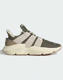 Adidas Spring/Summer Mesh Lightweight Unisex Sports Shoes, Classic Couple Training Casual Athletic Shoes ID0544 - Olive Green/light Gray/sand Brown - View 7