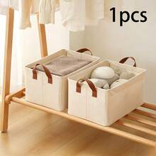 Car Trunk Organizer Storage Box, Foldable Fabric Storage Bin With Handle, Multi-Function Container, Suitable For Car Back Seat, Home Closet, Bedroom Organization - Multicolor - View 11