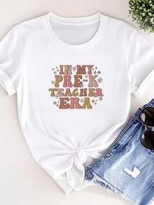 Women T-Shirts - 白色 - 查看 1