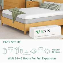 Twin Size Mattress, 5 Inch Twin Size Memory Foam Mattress In A Box, Gel Memory Foam Mattress With Medium Firm Support, CertiPUR-US Certified 5'', Twin - As Pic - View 9