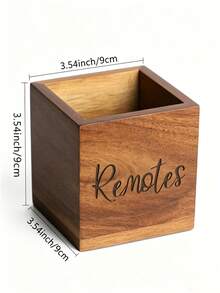 Remote Control Storage Box TV Remote Organizer Desktop Remote Control Holder Bedside Table Living Room Bedroom Women Home Media Storage Remote Control Box Home Essentials Room Decor Home Decor Storage Organizer - Multicolor - View 15