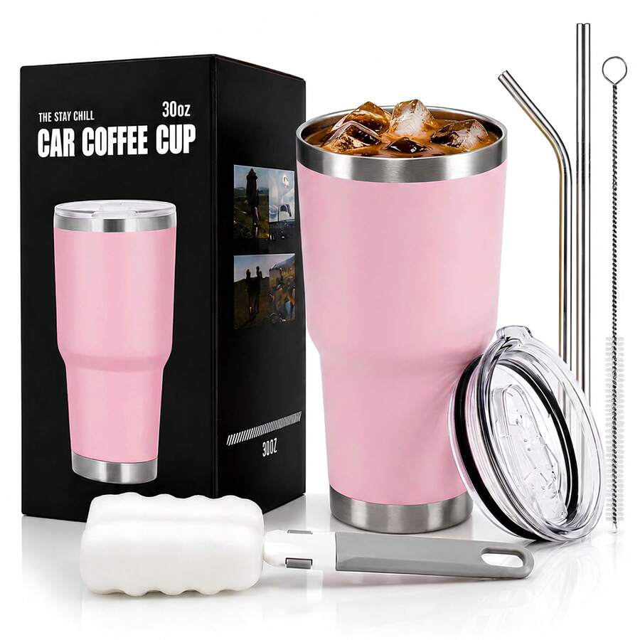 Vacuum Flasks & Thermoses - Pink - View 1