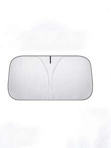 Car Front Windshield Sun Shade, Convenient Storage Design, No Drilling Installation, Seamless Fit, Equipped With High-Density Reflective Coating Fabric, Protects Car Interior Space, Effectively Blocks Sunlight - Multicolor - View 11