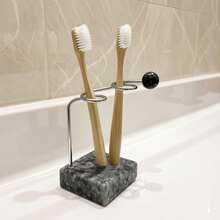 Luxury Stainless Steel Toothbrush Holder, Couple Toothbrush Storage Box, For Bathroom Use - Multicolor - View 11
