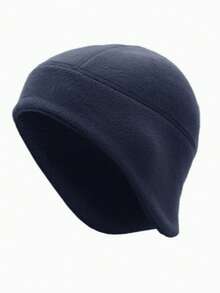 1pc Fleece Fall And Winter Ear Protection Hat, Windproof And Warm Fleece Skiing Hat, Unisex For Outdoor Cycling, Camping, Hiking, And Running. - Multicolor - View 16