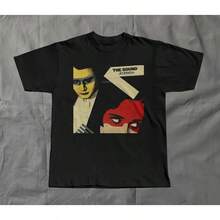 The Sound T-Shirt Jeopardy New Wave Post Punk Christmas T-Shirt QPKX - 黑色 - 查看 1