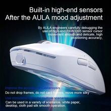 AULA SC680 Tri-Mode Wireless Gaming Mouse, PAW3395 Sensor, 58g Lightweight, 1000Hz Polling Rate, Programmable Buttons, Suitable For PC Laptop Gaming And Office - View 5