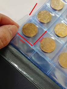 1pc 240-Slot Coin Collection Album, Ancient Coin Holder, Money Storage Book - Multicolor - View 6