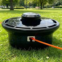 1pc 130mm Diameter M10*1.25mm Thread Automatic Line Feed Wear-Resistant Anti-Drop High-Strength Engineering Plastic Trimmer Head, Small Song Model, For Garden Weeding And Yard Clearing, All-Season Use - Cut Grass Head (Xiao Song Style) - View 3
