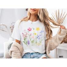 Women T-Shirts - 白色 - 查看 7