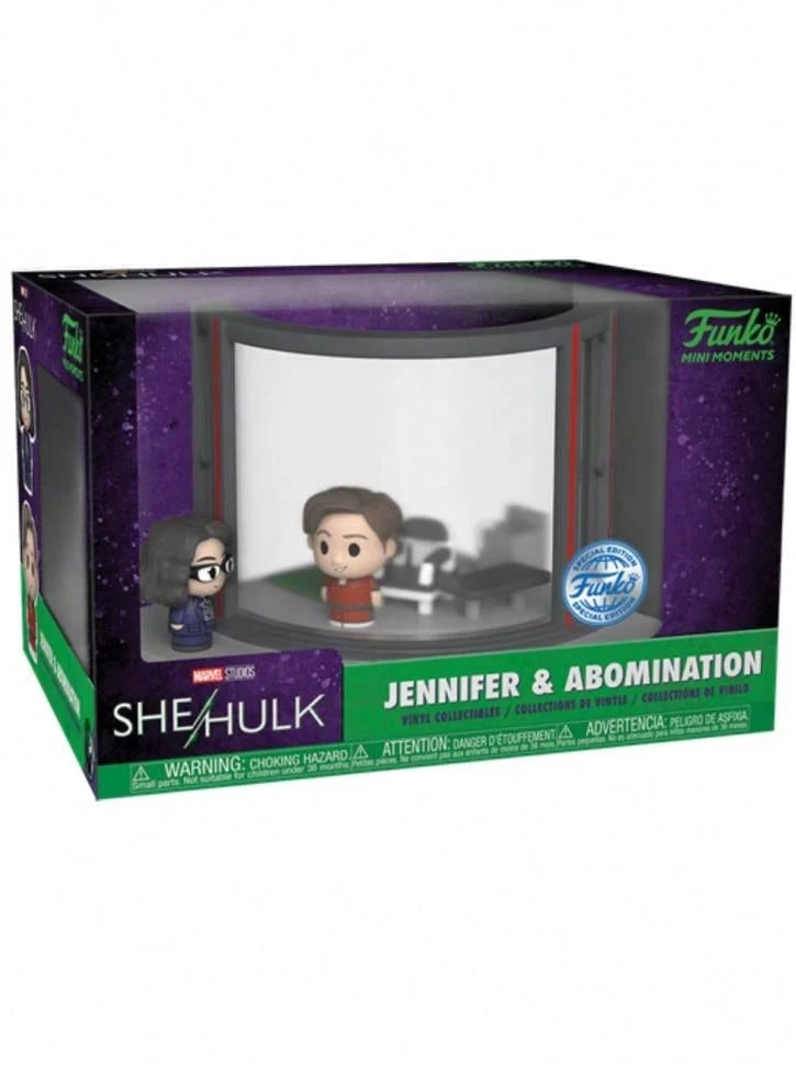 Set Funko Mini Moments She-Hulk: Jennifer And Abomination - 1PC - 查看 1