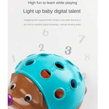 1 Set Hedgehog Educational Toy, Intelligence Development And Hand-Eye Coordination, Montessori Learning Toy, Suitable For 1-3 Years Old Children, Baby Holiday Gift - Multicolor - View 4