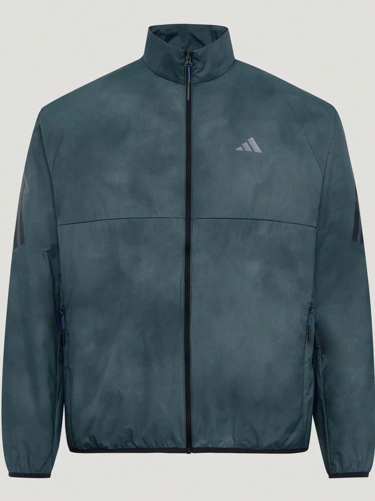 Adidas Men's ARN ZR LW AOP J Jacket Woven Hoodless Outerwear KY4909 - Grey - View 1