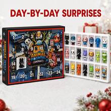 24-Piece Animal Hospital 2026 Advent Calendar, Featuring Ratthew, Stalker, And Lilly Character Action Figures, Display And Creative Fun, Suitable For Fans 6 Years And Up As Birthday, Christmas And Holiday Gifts - Multicolor - View 5