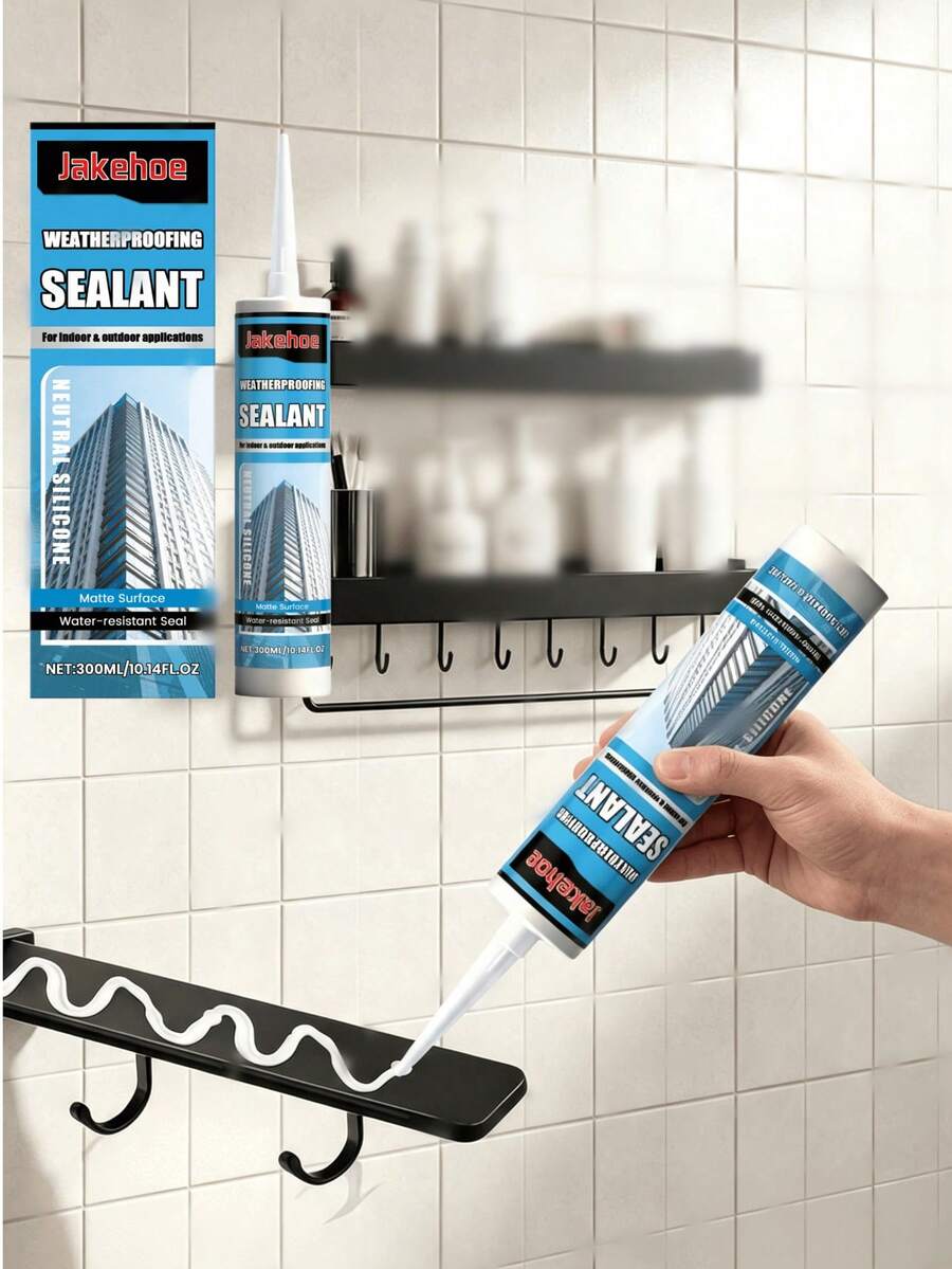 Waterproof Sealant, Nail-Free Sealant For Home, Wood, Metal, Ceramic, Universal Gap Repair And Bonding, With Precise Formula Ensuring Excellent Sealing Effect And Improving Construction Quality. Suitable For Home, Construction, Automotive And Other Fields. - A - View 1