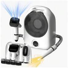 5-In-1 Pet Grooming Vacuum And Dryer For Dogs Cats - White - View 1